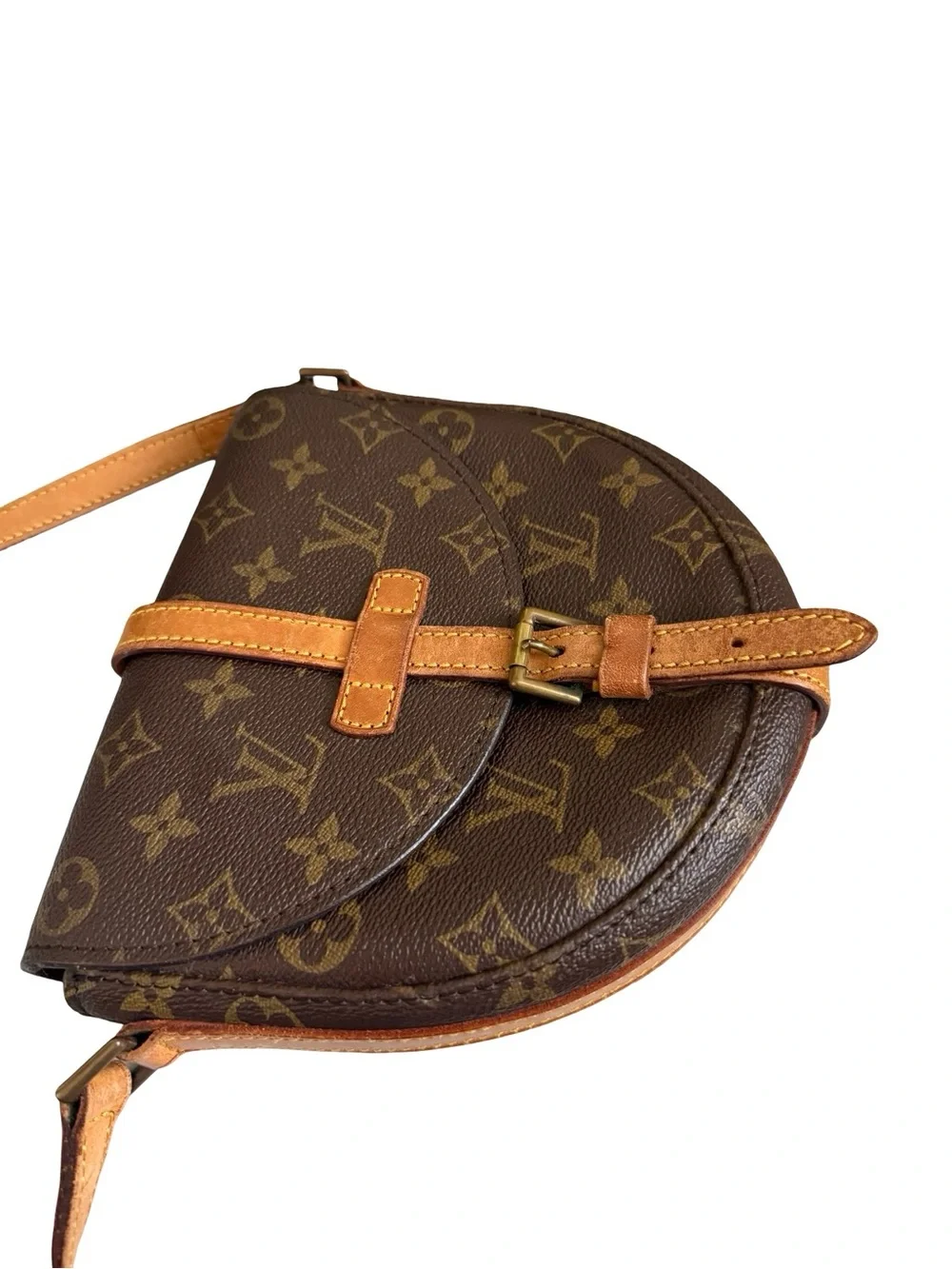 Louis Vuitton Brown Vintage Monogram PM Chantilly Crossbody Shoulder Bag